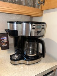 Hamilton Beach The Scoop 2-Way Brewer 12 Cup Coffee Maker  - Black