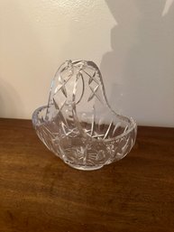 Elegant Crystal Basket