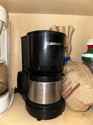 Cuisinart DCC-450BK 4-Cup Coffee Maker Stainless-Steel Carafe