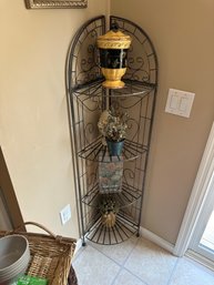 Vintage Metal Plant Stand