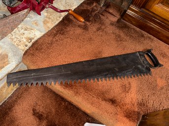 Vintage Steel Manual Hand Saw