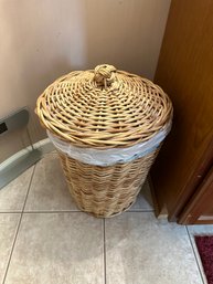 Rattan Trash Bin