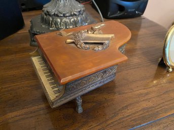 Vintage Grand Piano Music Box Thorens Swiss