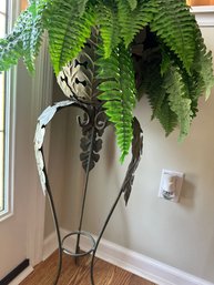 Decorative Indoor Fake Fern With Stand