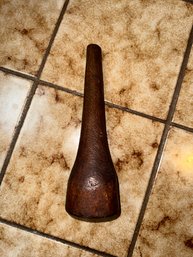 Vintage Primitive Wooden Antique Pestle Potato Masher