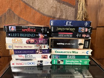 Lot Of Different VHS