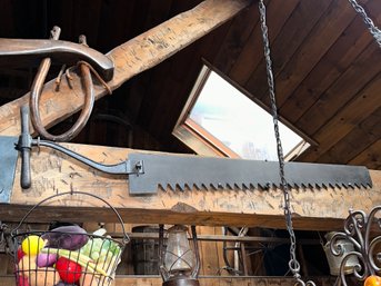 Antique Ice Saw