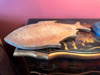 Wooden Fish Platter