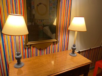 Pair Of Vintage Table Lamp