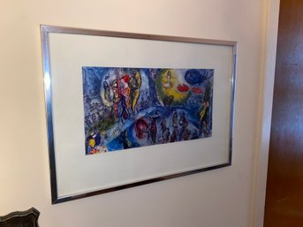 Marc Chagall 'The Circus' FRAMED Reproduction