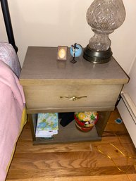 Mid Century Nightstand Side End Bedside Table