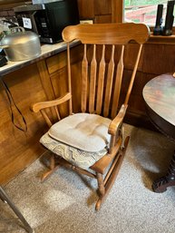 Vintage Wooden Rocking Chair