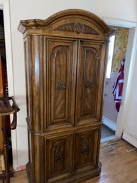 Vintage Tall Wardrobe Cabinet