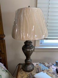 Antique Brass Table Lamp (#2)