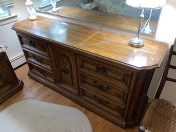 Vintage Solid Wood Dresser