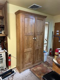 Stunning Victorian Wooden Cupboard