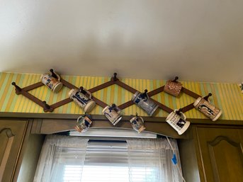 Wood Accordion Wall Hanger