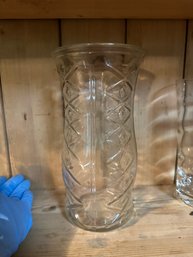 Clear Glass Vase