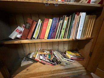 Lot Of Books Mostly Food Related