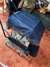 Vintage Silver Cross Baby Stroller