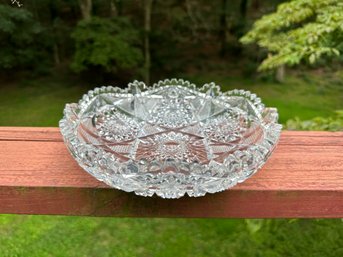 Stunning American Brilliant Cut Bowl