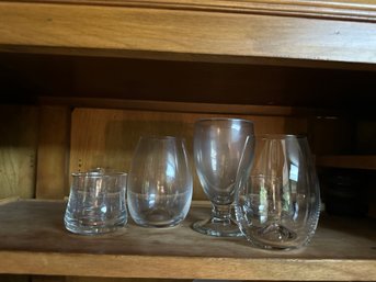 Set Of Different Sizes Crystal Glass Or Vase