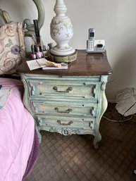 Vintage Style Antique Original Wood Bedside Cabinet #2