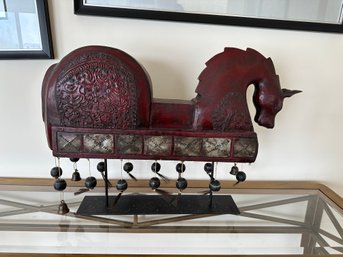Horse Decorative Gift Showpiece With Bells