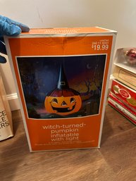 Light Up Pumpkin  Box Indicates Hand Pump Included, But It Is Missing.