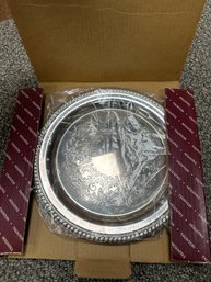 Wm A. Rogers 1881 Oneida Silverplate Vintage Tray