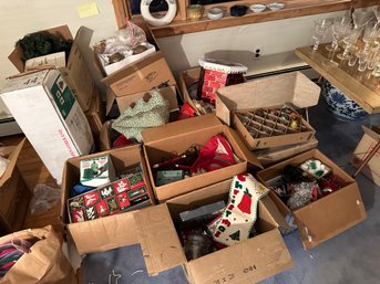 Massive Lot Of Christmas Items. CHRISTMAS RELATED ITEMS ONLY!