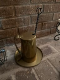 Antique Brass Fire Starter From Cape Cod Shop