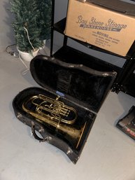 Baritone Horn With Case