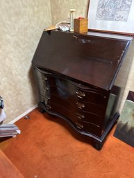 Antique Mahogany Drop Front Desk