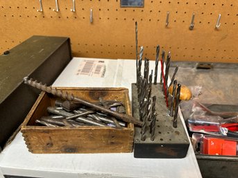 Lot Of Vintage Rustic Drill Bits