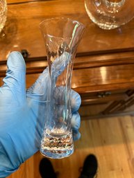 Crystal Small Bud Vase