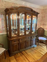 Thomasville Pecan China Cabinet