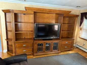 Oak Entertainment Center