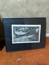 Framed Artwork/lithograph