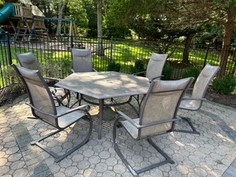 Patio Table With 6 Chairs