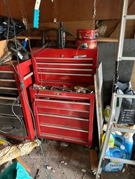 Craftsman Tool Chest Box With Draws Full Of Many Accessories And Tools!