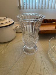 Elegant France Lead Crystal Vase