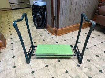 Folding Garden Kneeler And Bench Seat With Side Handles (Disability Aid)