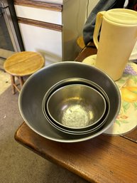 Stainless Steel Mixing Bowls - Set Of 4 Different Sizes