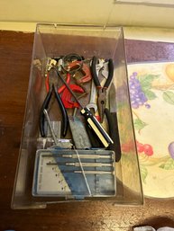 Lot Of Hand Tools - Flat Screwdrivers, C-Clamps, Star Screwdrivers, And More