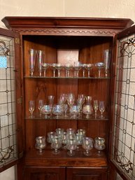 Lots Of Assorted Vintage Iridescent Luster  Wine Glass