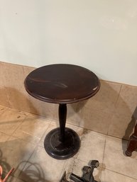 Antique Side Round Table