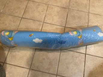 Elephant In Hot Air Balloon Bolster Mat For Kids