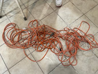 Light Duty Indoor/Outdoor Extension Cord, Orange