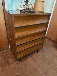 Mid Century Johnson And Carper Tallboy Dresser